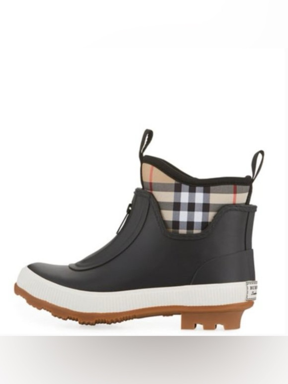 Burberry Vintage Check Neoprene and Rubber Rain Boots Toddler Girls size 7
